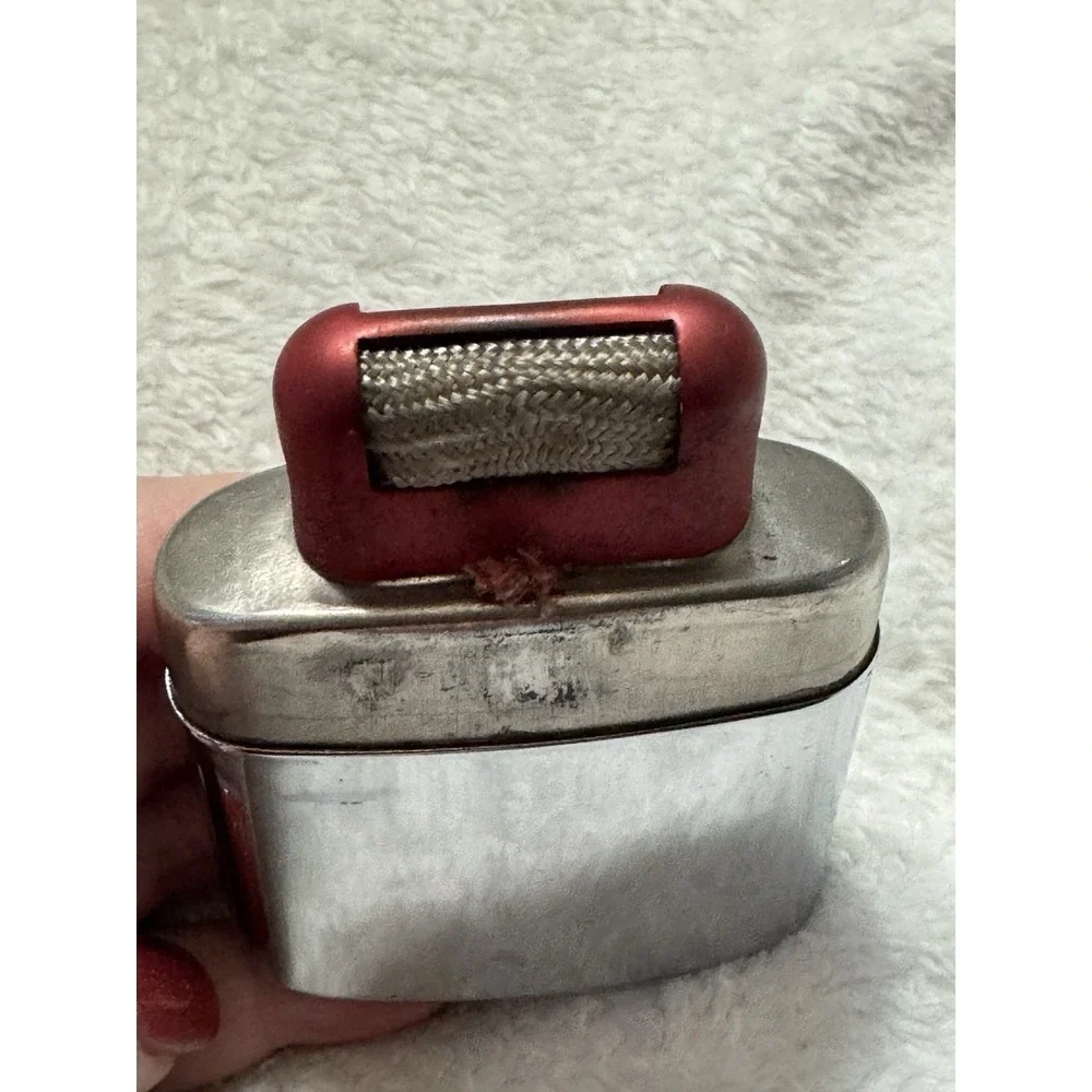 Vintage Jon-e‎ Aladdin Hand Warmer Chrome Pocket Heater Pat 1960 Camping Hunting